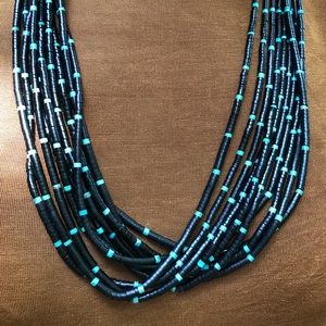 Native American multistrand necklace